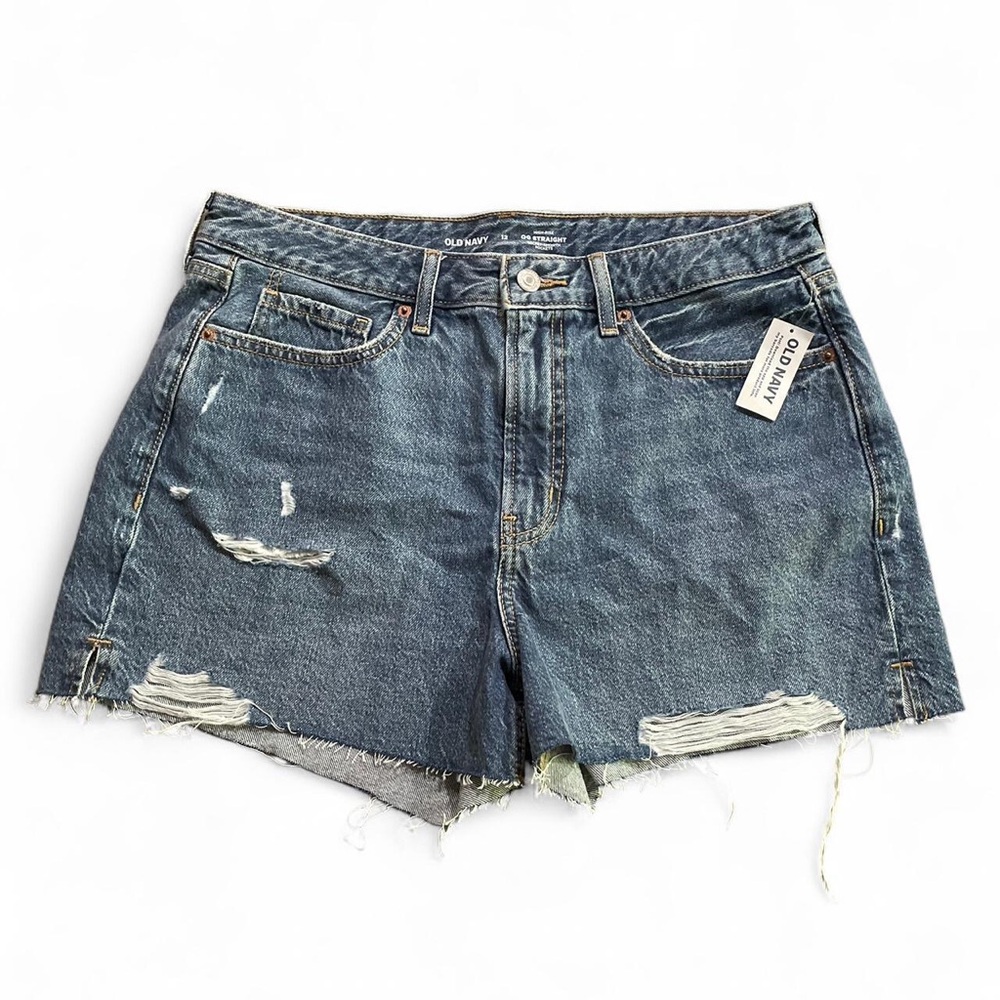 New Old Navy Ripped Blue Jean Shorts